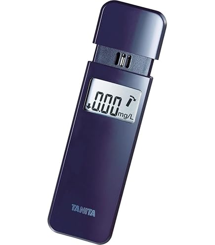 Amazon | タニタ アルコールチェッカー ネイビー EA-100 NV | TANITA